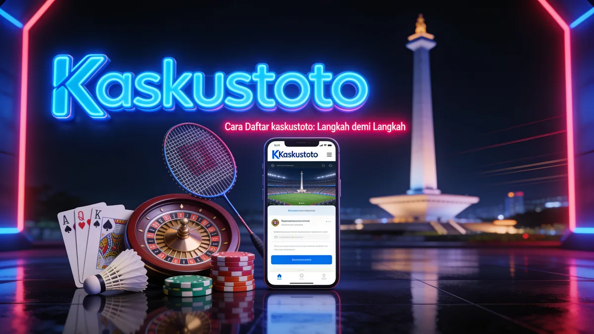 Cara Daftar kaskustoto: Langkah demi Langkah untuk pemain di Indonesia